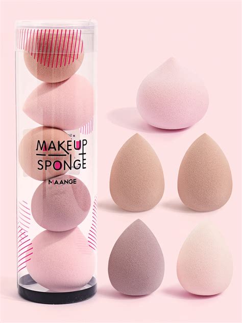 Набор из 5 Спонжей для Макияжа MAANGE | AliExpress