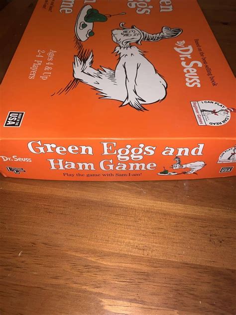 Green Eggs and Ham Board Game Dr. Seuss University Games Brand NEW Open ...