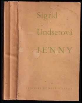 📗 Jenny | Sigrid Undset 1933