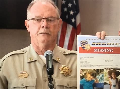 FBI, Rio Arriba County Sheriff James Lujan Hold Press Conference On Missing Local Girl – Los ...