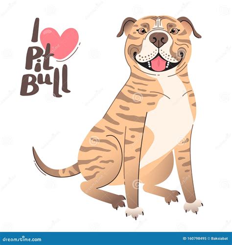 American Staffordshire Terrier In Jump - Dog Happy Face Paw Puppy Pup
