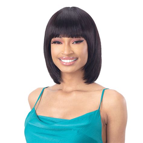 Amazon.com : SHAKE N GO Naked 100% Human Hair Premium Wig - MELIA