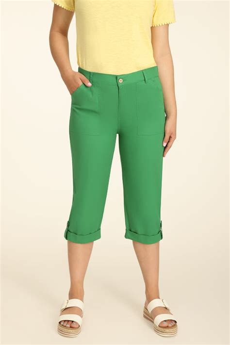 boat pants  knee pant  green caroline eve