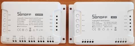 Sonoff DIY 4CHR3 and 4CH PROR3 - Scargill's Tech Blog