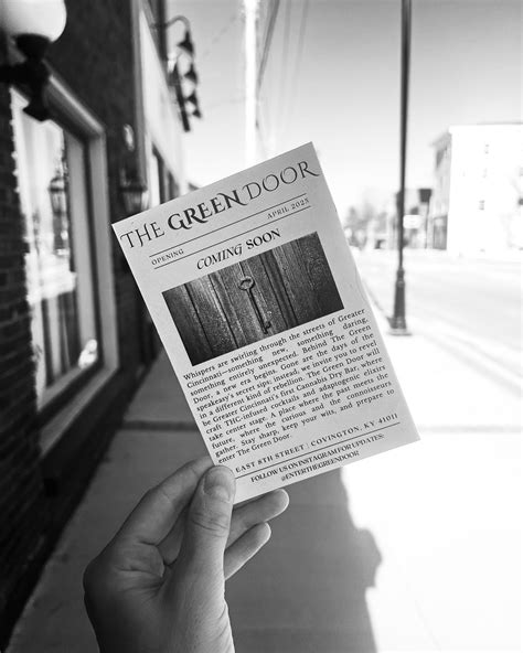 The Green Door - Cannabis Dry Bar (@enterthegreendoor) • Instagram