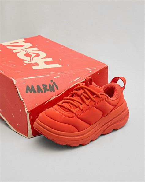 Marni's HOKA Sneakers Are $395 Pop-Art Dad Shoes