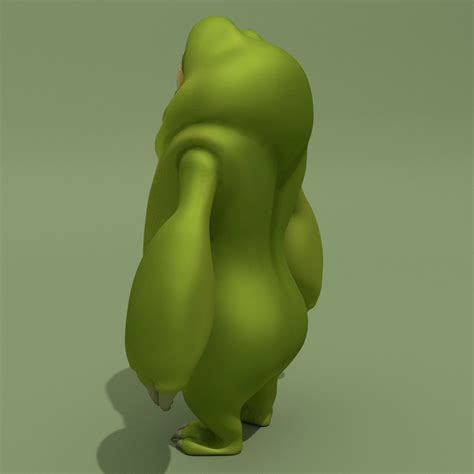 Мультяшный монстр (E) 3D Модель $29 - .3ds .blend .fbx .obj - Free3D
