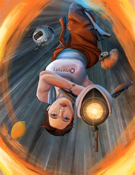 Portal Fan Art by Kiwiashtonart on DeviantArt
