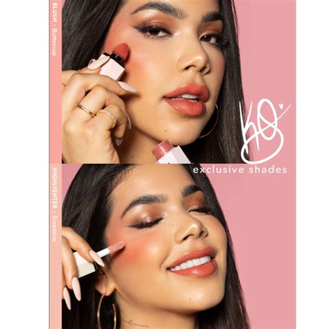 SheGlam X Kenia OS Blush & Highlighter Kit