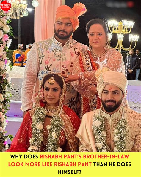 Touching Hearts - A recent photo from Rishabh Pant’s sister’s wedding