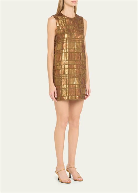 Alexis Emani Sequined Mini Shift Dress - Bergdorf Goodman