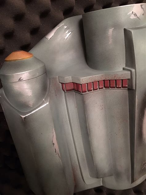 Boba Fett ESB Jetpack paintup 9 | Boba Fett Costume and Prop Maker