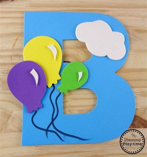 Letter B Craft - Planning Playtime | Preschool letter crafts, Letter b ...