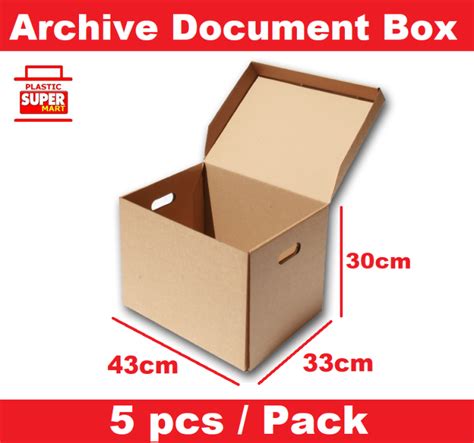 storage document boxpcs arch file box filing financial lever paper