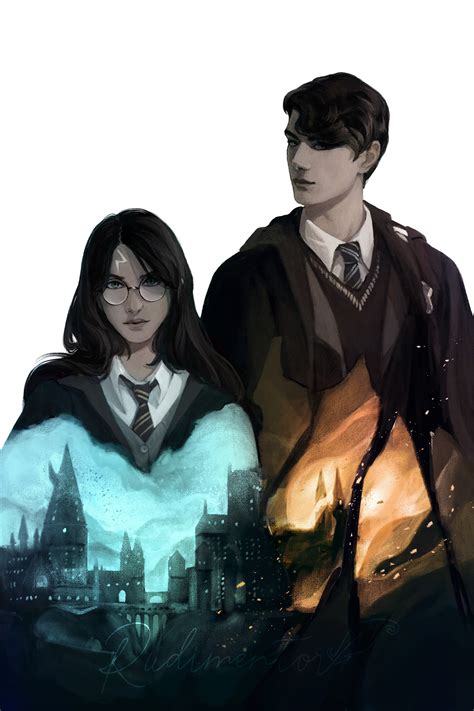 Tom Riddle And Harry Potter Anime
