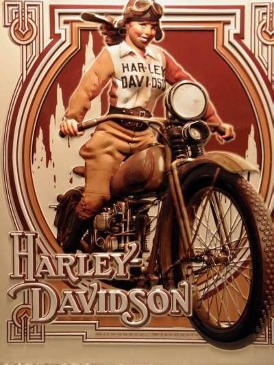 146 best images about Harley-Davidson Tin Signs on Pinterest | Street ...