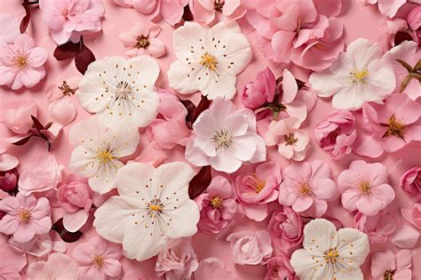 Premium AI Image | Sakura blooms in pink on a springtime backdrop made ...