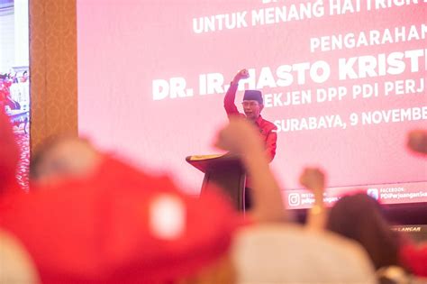PDI Perjuangan Surabaya Pastikan Kader Banteng Solid