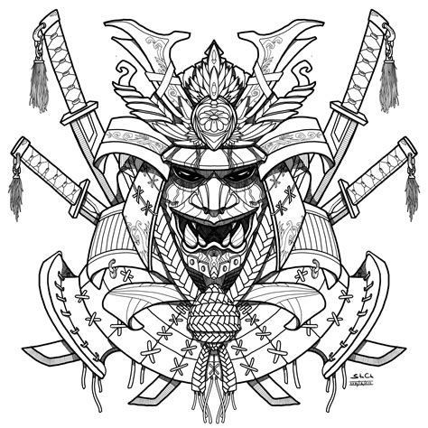 samurai drawing 1
