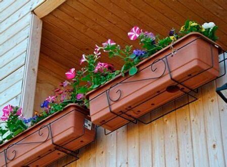 ящики пластиковые для цветов на балконе