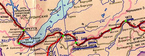 Подробные схемы Транссиба - Транссиб
