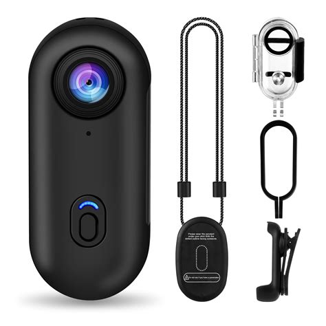 Amazon.com: i3 - Cámara de acción de pulgar 4K, tamaño pequeño, se