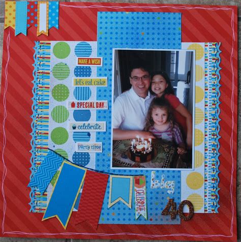 Les créations de ange27: Pages du cour Scrapbooking II chez Ça Fabrik