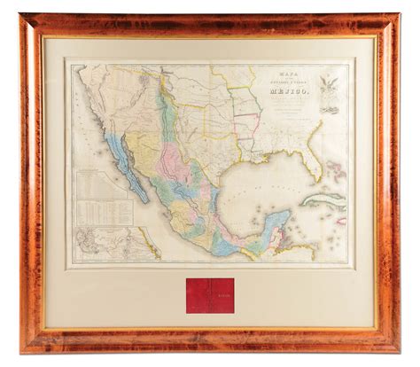 Lot Detail - MAP OF THE ESTADOS UNIDOS DE MEJICO 1846.