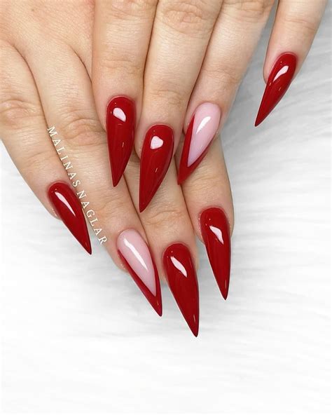 stylish stiletto nail art designs nail shapes  nail