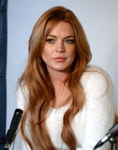 Lindsay Lohan – Press Conference in Park City, January 2015 – celebsla.com