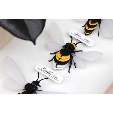 abeja papel