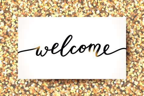 Welcome, 5 cards | Custom-Designed Graphic Objects ~ Creative Market
