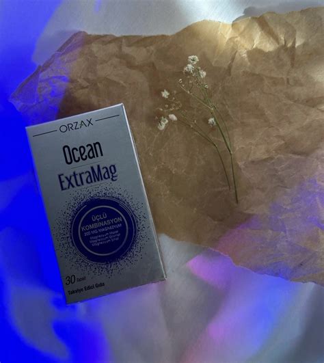 Купить [Турция] Orzax Магний в таблетках, 30 шт Ocean Extramag в ...