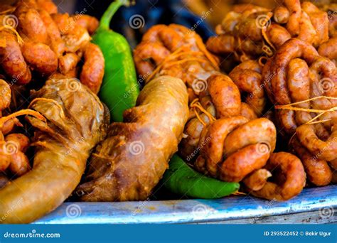 Turkish Traditional Food Rice Stuffed Intestines ( Mumbar Stuffed ...