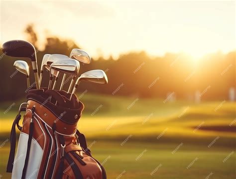 Free Photo | Close up on golf clubs set