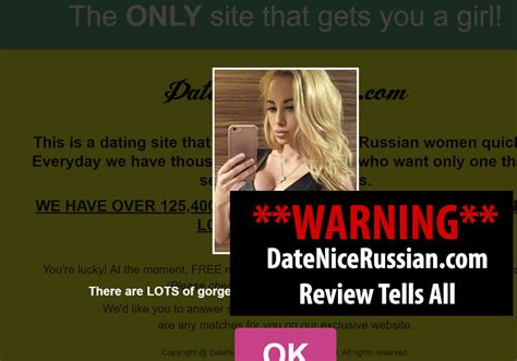 Date Nice Russian = Bad Dating Site - Stay Away