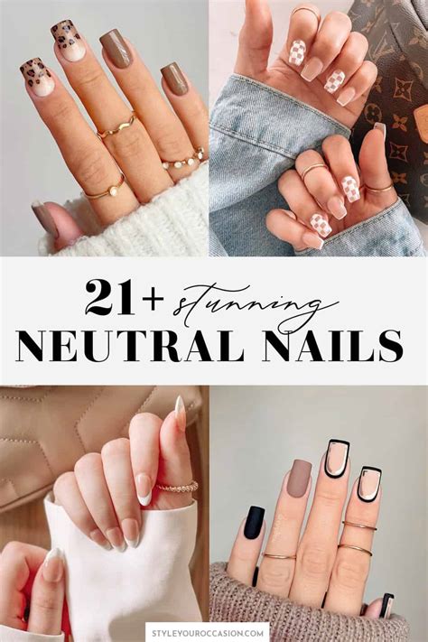 21+ Chic Neutral Nails For A Classy, Minimal Aesthetic [2024]