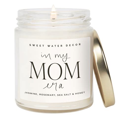 In My Mom Era Candle | 9oz. Soy Candle for Moms | Sweet Water Decor
