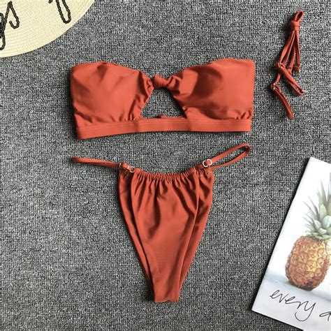 Latest Design Nylon Women Extreme Micro String Bikini Lady String ...