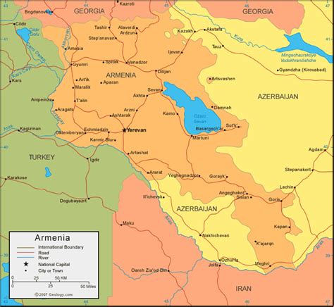 Arménie : " Une Nation, Une Culture " | Camping tours, Armenia, Map