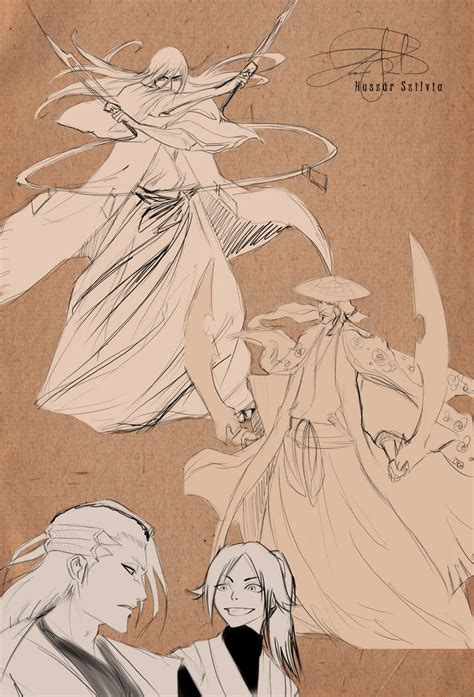 Bleach sketches by Kraxi on DeviantArt