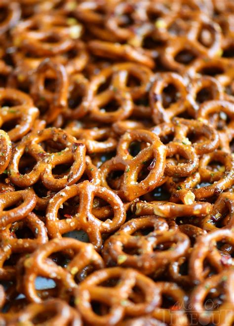 spicy pretzels