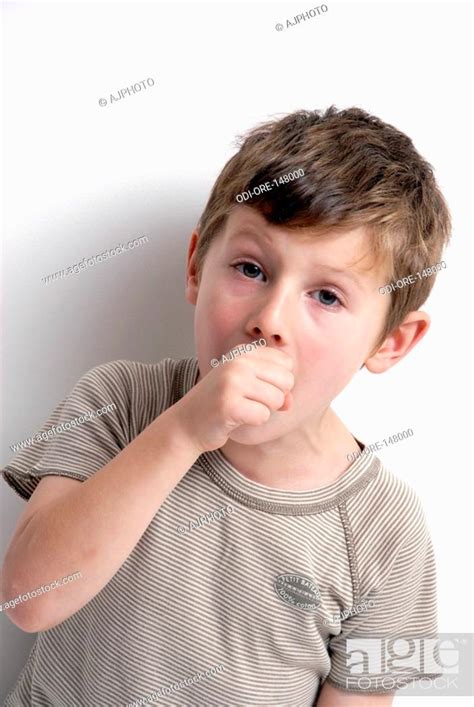 Child cough, Stock Photo, Picture And Rights Managed Image. Pic. ODI ...