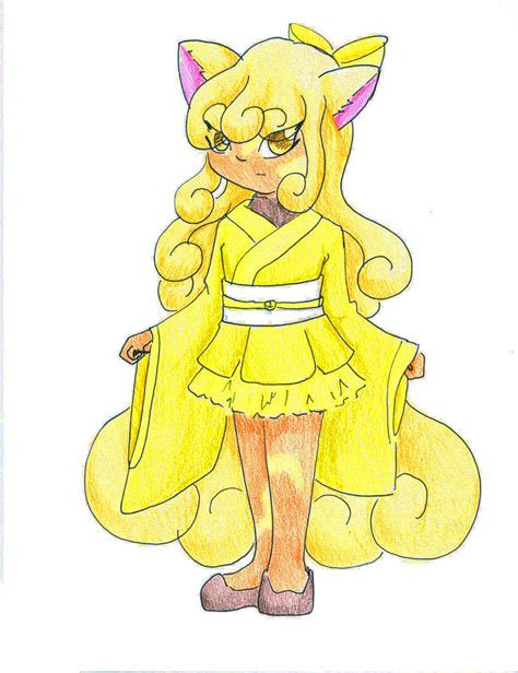 Vulpix Gijinka by starfireelf15 on DeviantArt