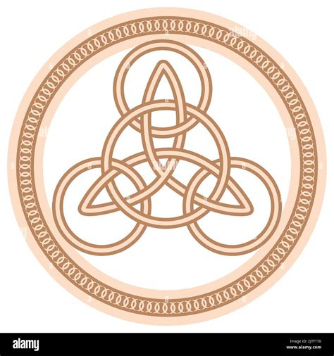 christian celtic trinity symbol stock vector images alamy