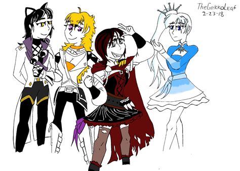 Team RWBY by TheGekkoLeaf on Newgrounds