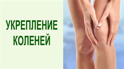 Упражнения для коленей: комплекс упражнений для укрепления коленных ...
