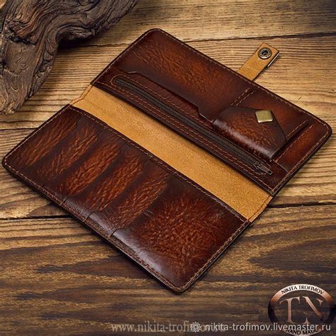 Портмоне из кожи | Wallets for women leather, Leather wallet design ...