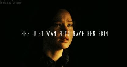 jennifer lawrence the hunger games gif | WiffleGif