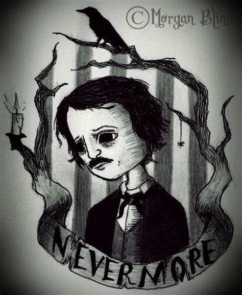 Quoth the raven, `Nevermore.' by MorganBlindness on DeviantArt